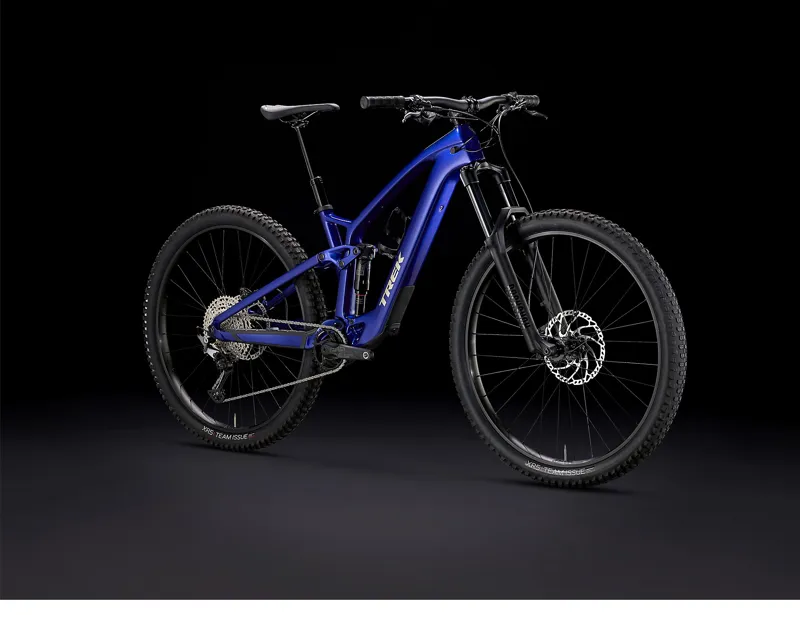 Trek Fuel Exe 9.5 Deore Electric Mountain Bike in Hex Blue